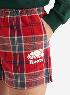 Womens Plaid Pajama Short