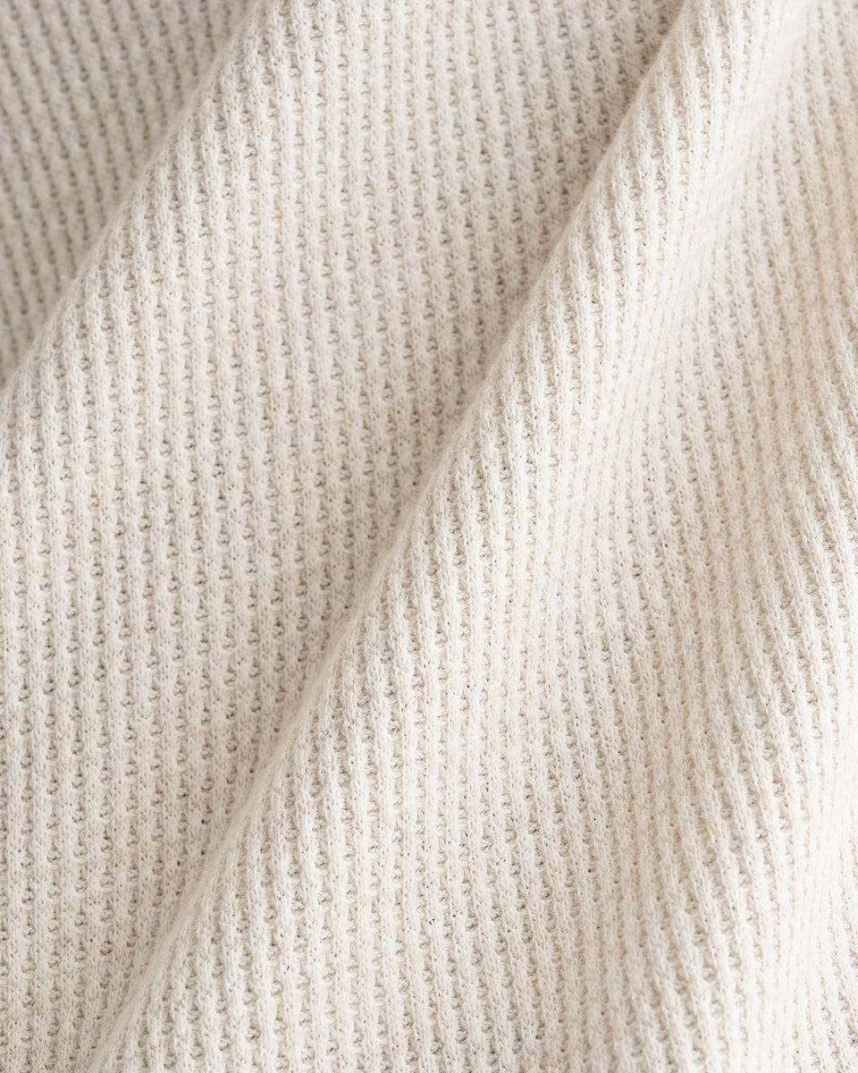Waffle Long Sleeve Crew Top
