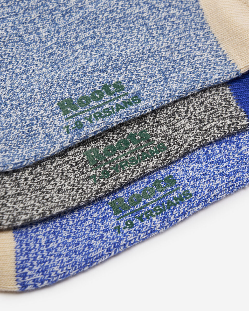 Kid Cabin Ankle Sock 3 Pack