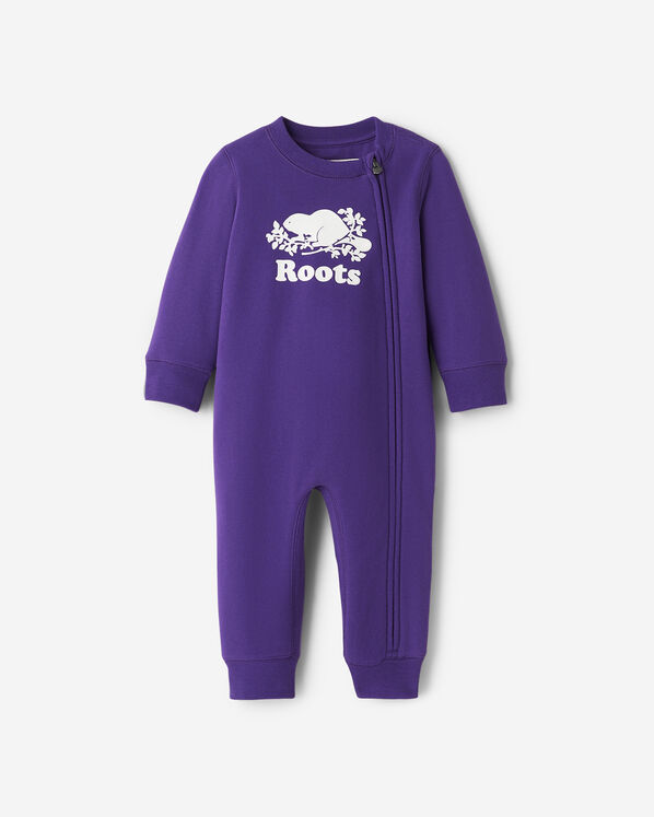 Barboteuse originale Cooper le castor en coton bio pour b&eacute;b&eacute;s