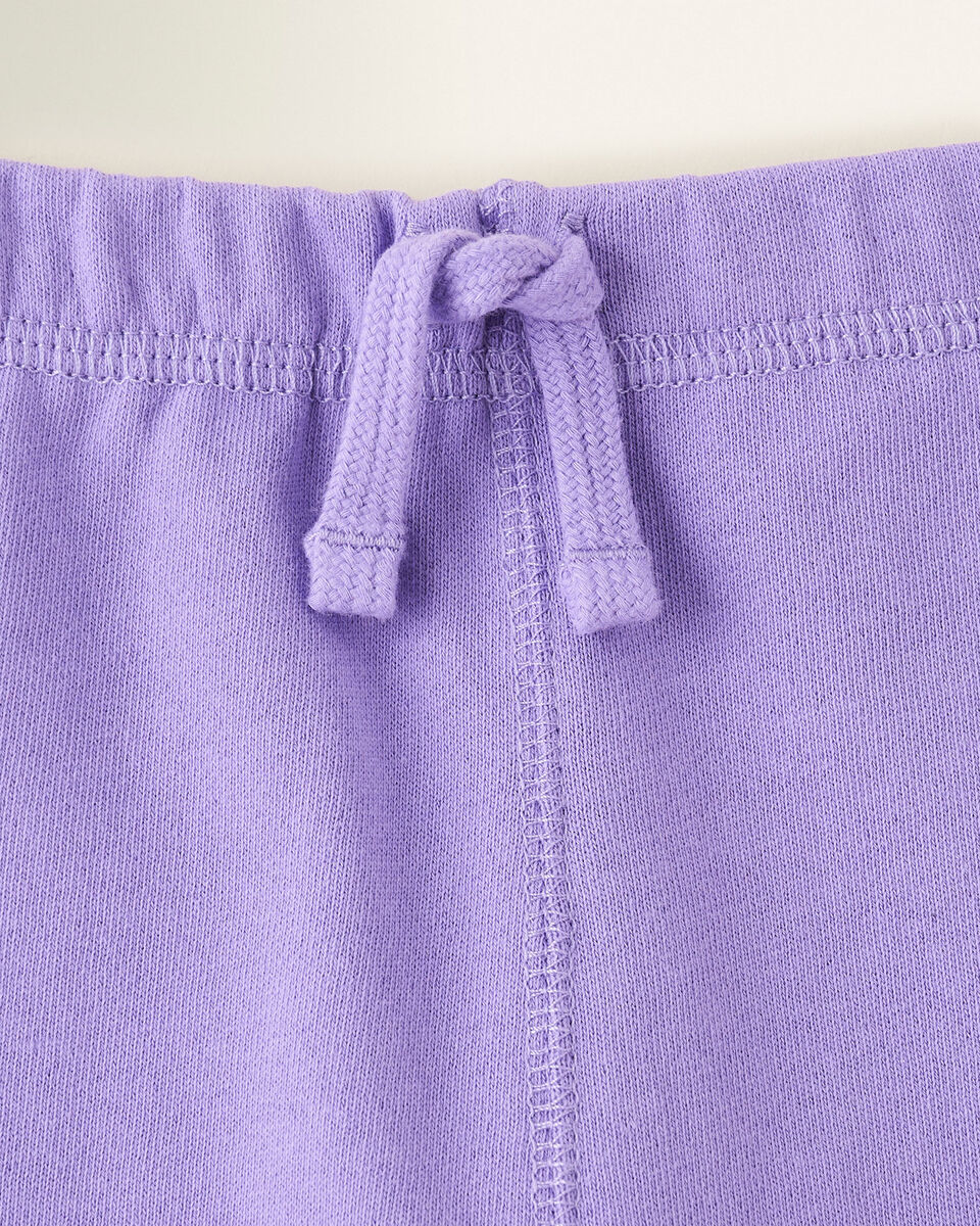 Short original en molleton ton-sur-ton pour tout-petits  