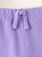 Short original en molleton ton-sur-ton pour tout-petits  