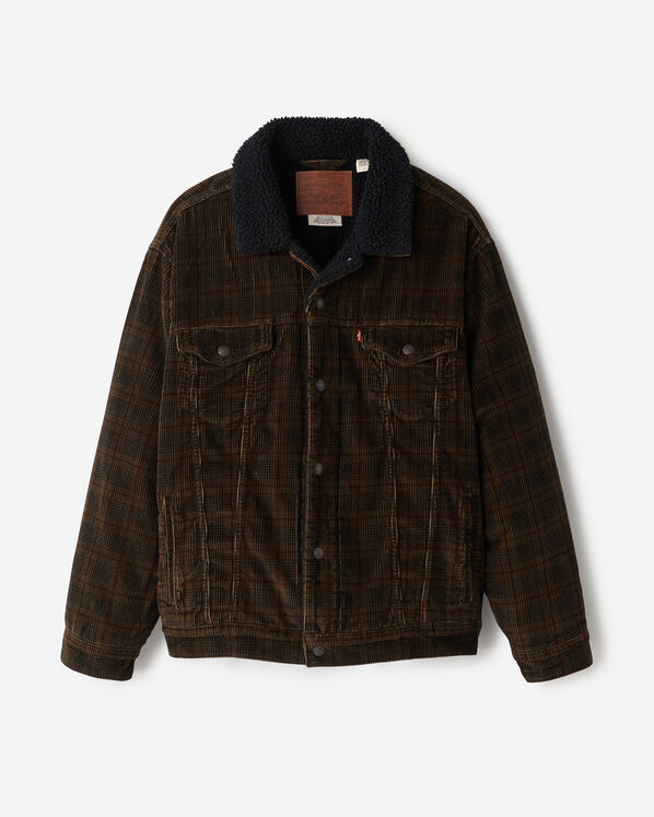 Levi's Relaxed Fit Mens Sherpa Trucker Jacket