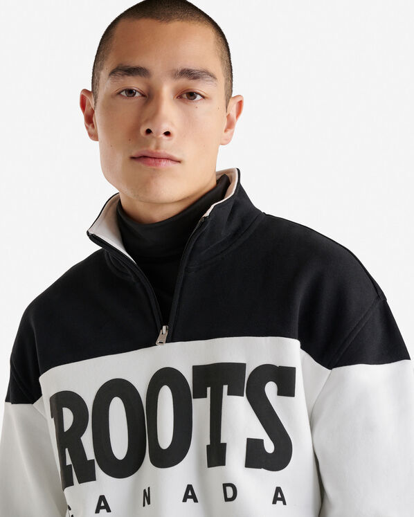 Retro Half Zip Stein