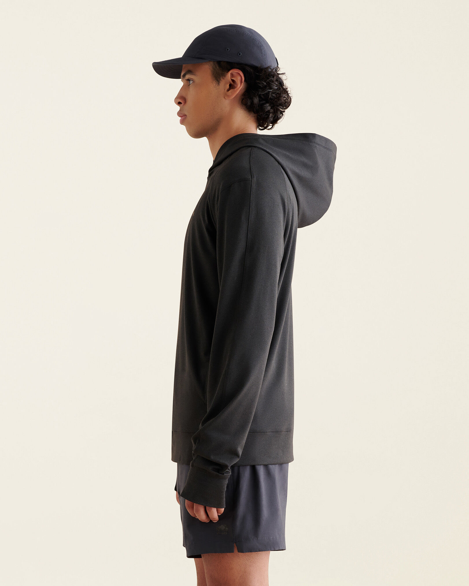 Long sleeve over hoodie on sale