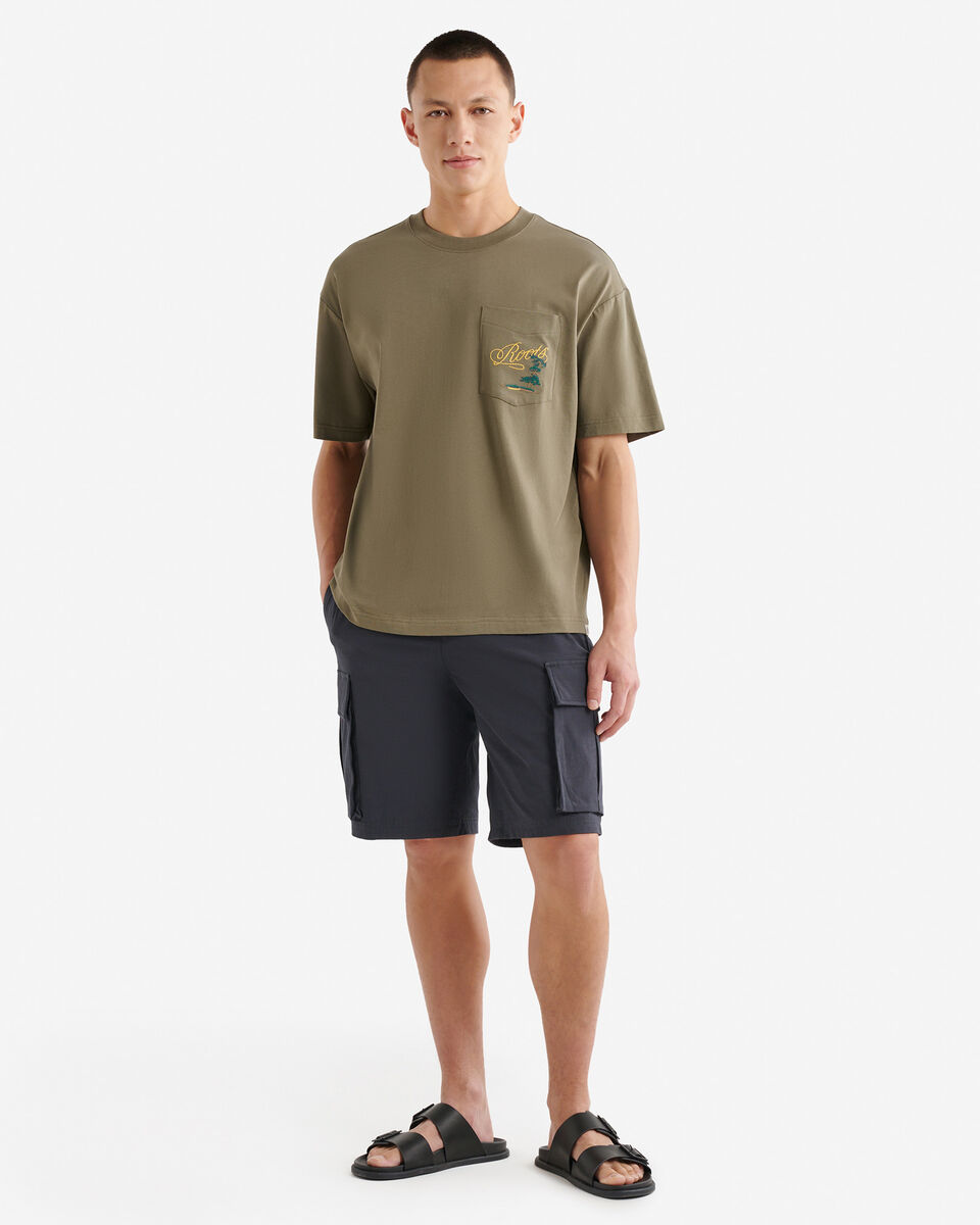 Mens Pocket Trail Relaxed T- Shirt