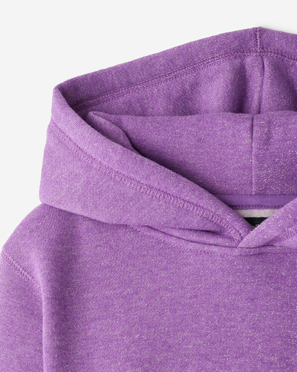 Girls Cooper Sparkle Cropped Hoodie