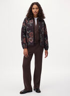 Floral Jacquard Jacket