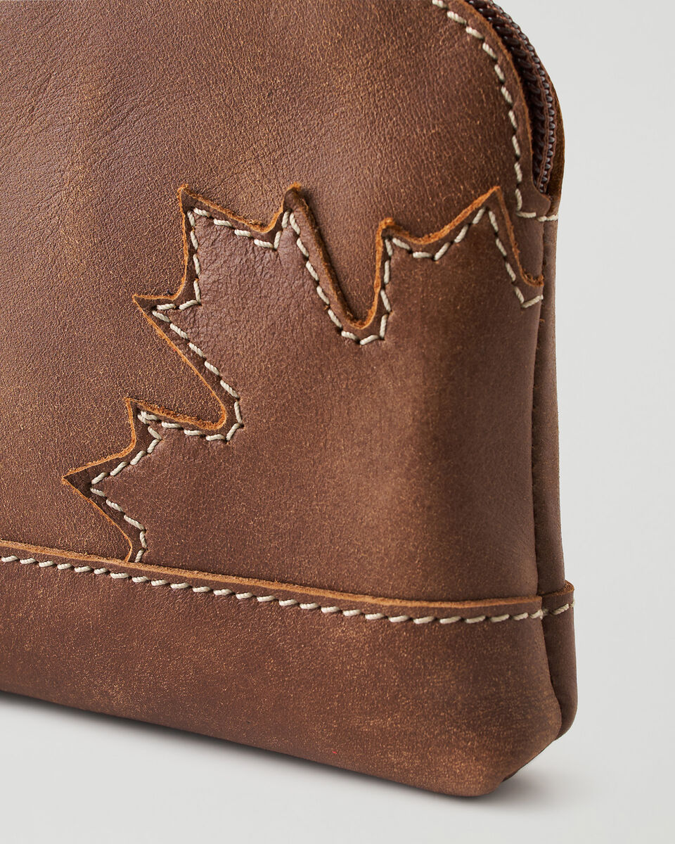 Maple Leaf Zip Pouch Tribe