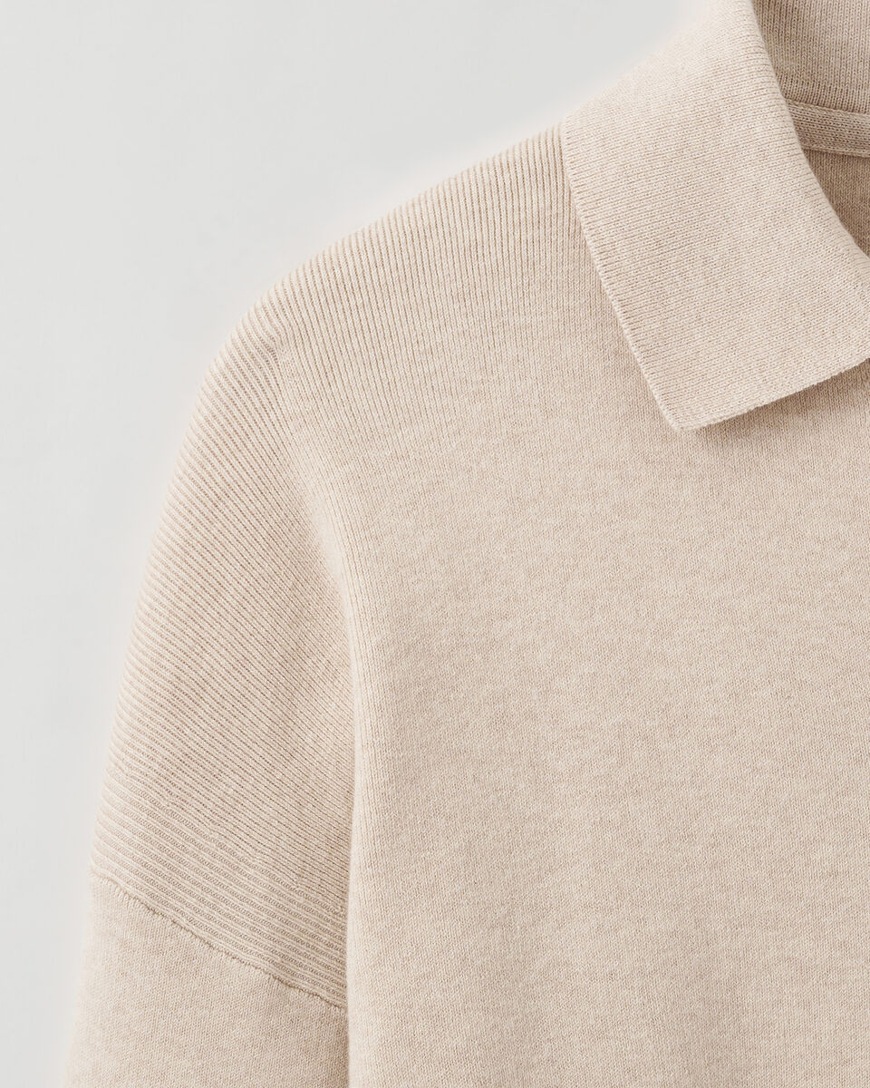 Roots Luxe Lounge Polo Sweater. 4