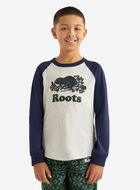 Kids Plaid Baseball T-Shirt
