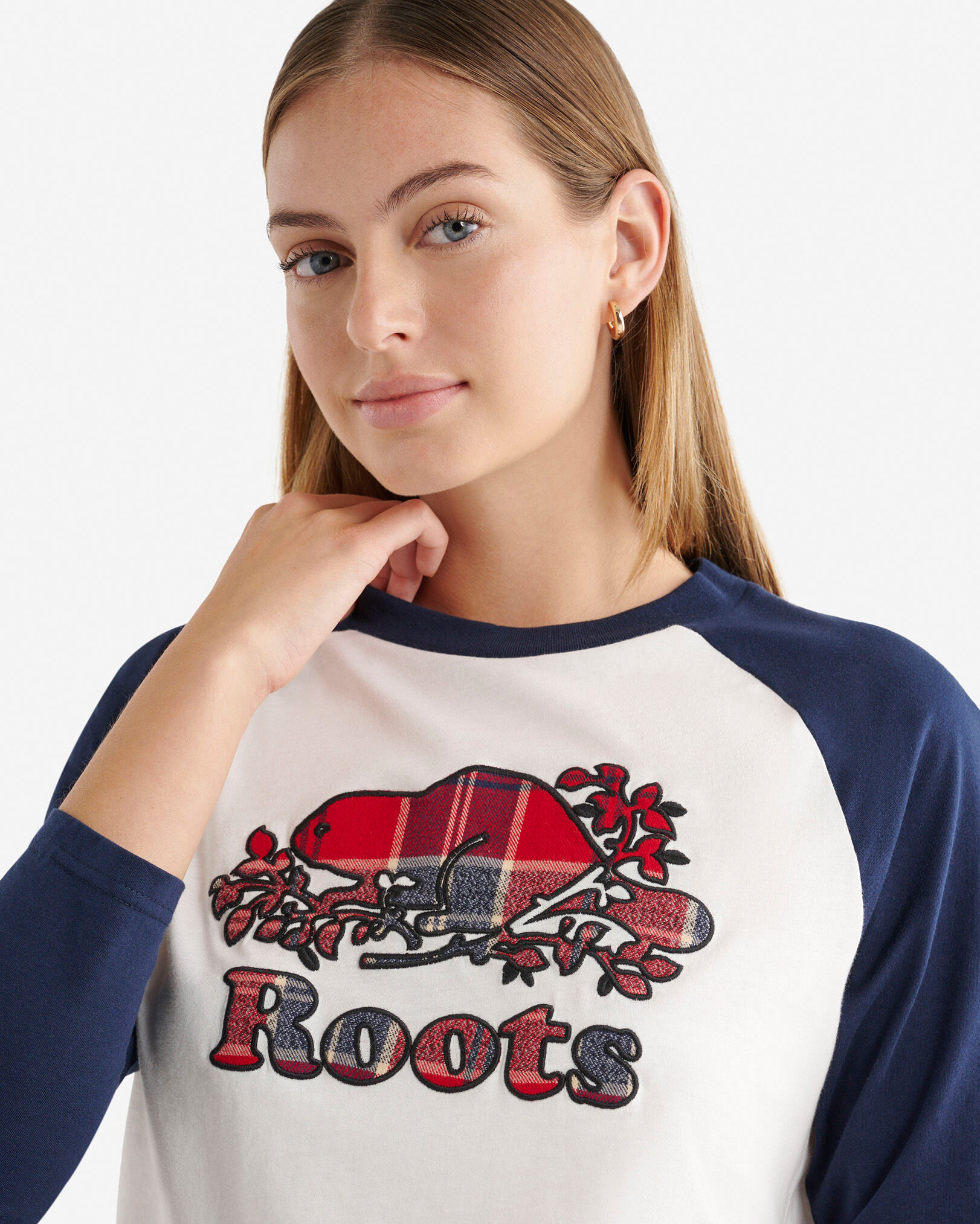 Womens Cooper Plaid Long Sleeve T-Shirt