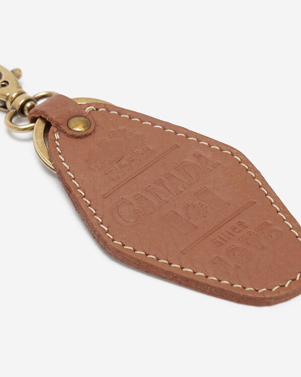 Canada Leather Keychain