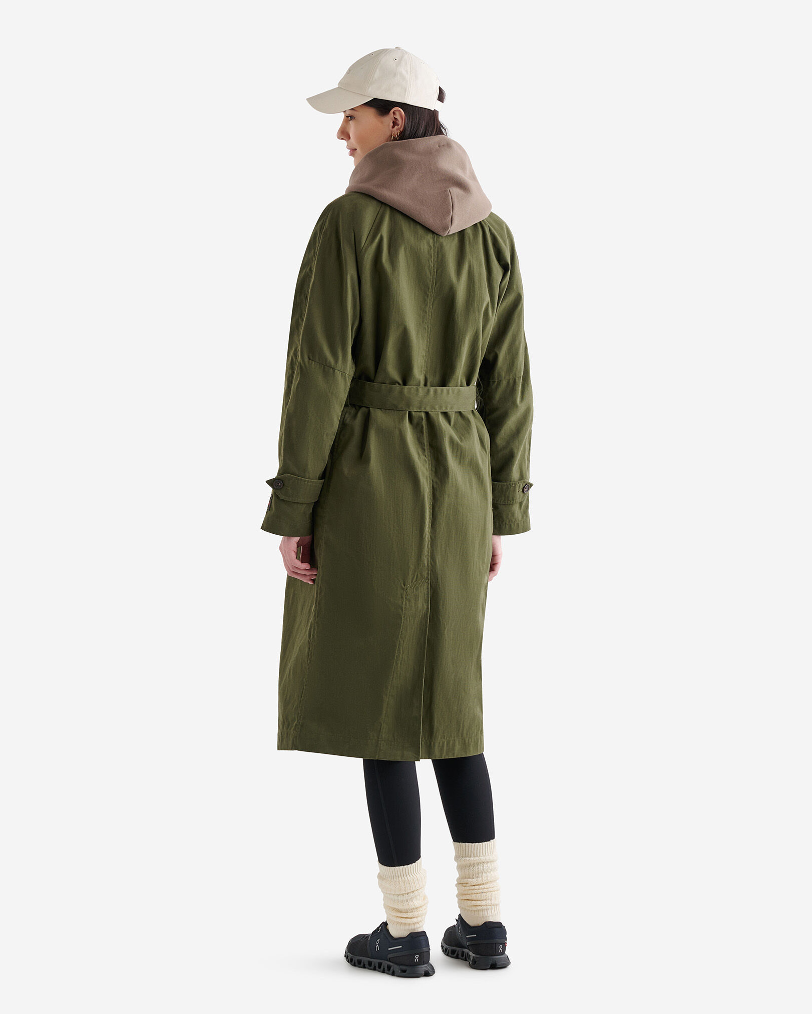 Ellison Waxed Cotton Trench