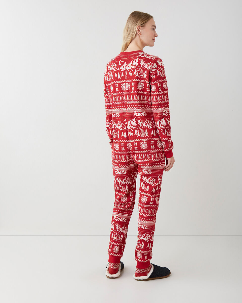 Womens Winter Wonderland Pajama Onesie