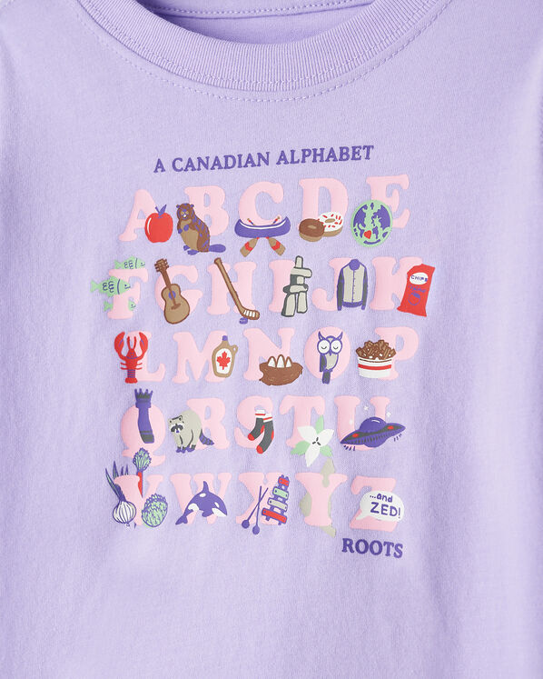T-shirt ABC du Canada pour b&eacute;b&eacute;s