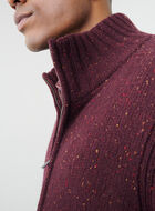 Blouson à glissière en laine