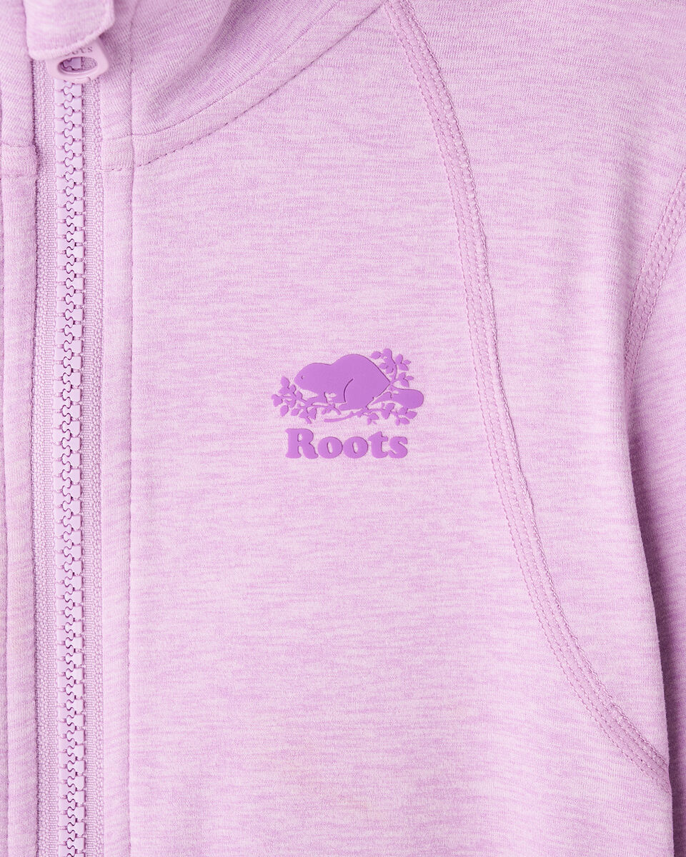 Girls Active Fitted Track Jacket