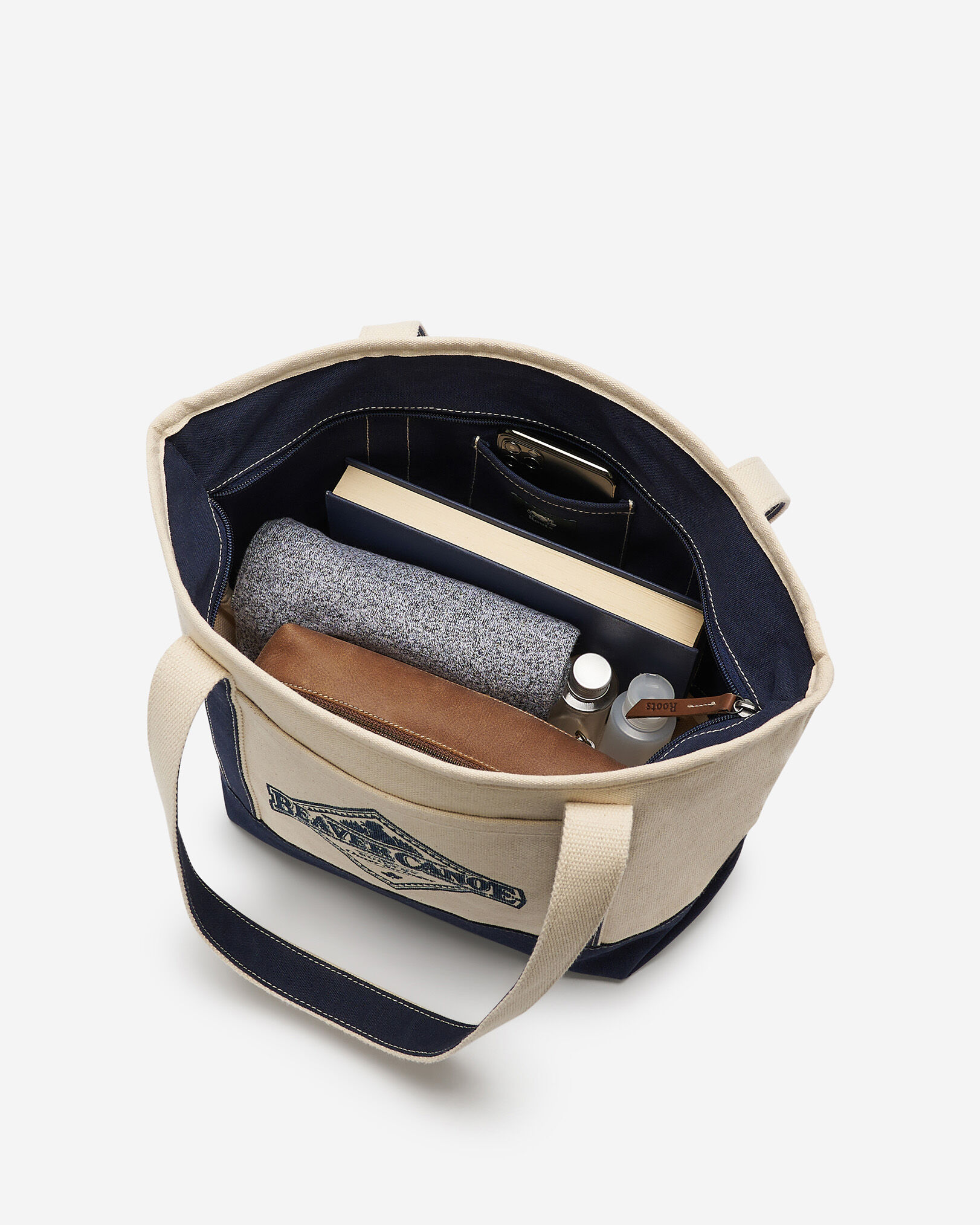 Beaver Canoe Pocket Tote