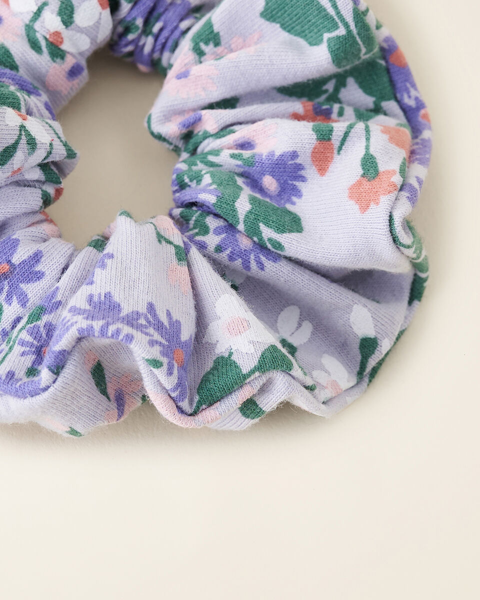 Kids Floral Knit Hair Set