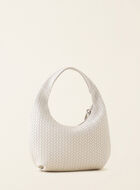 Mini sac Lola en cuir tressé