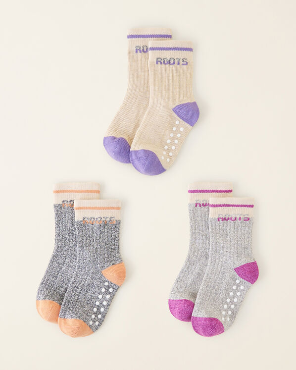 Toddler Cabin Logo Sock 3 Pack
