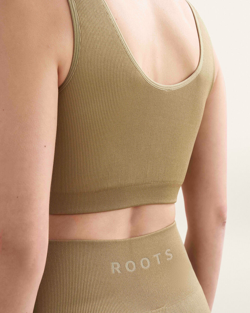 Camisole courte côtelée Journey