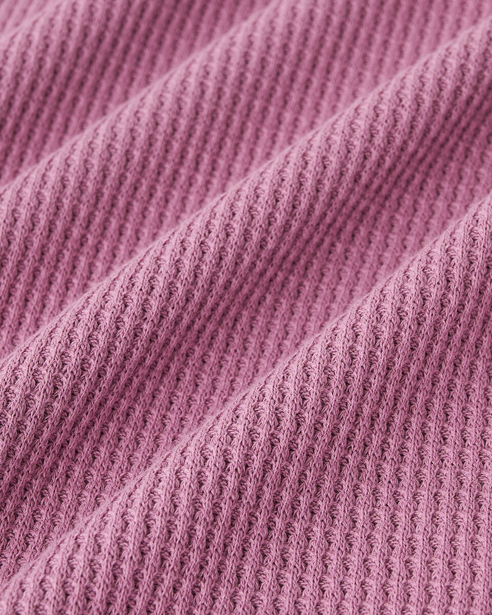 Waffle Long Sleeve Top