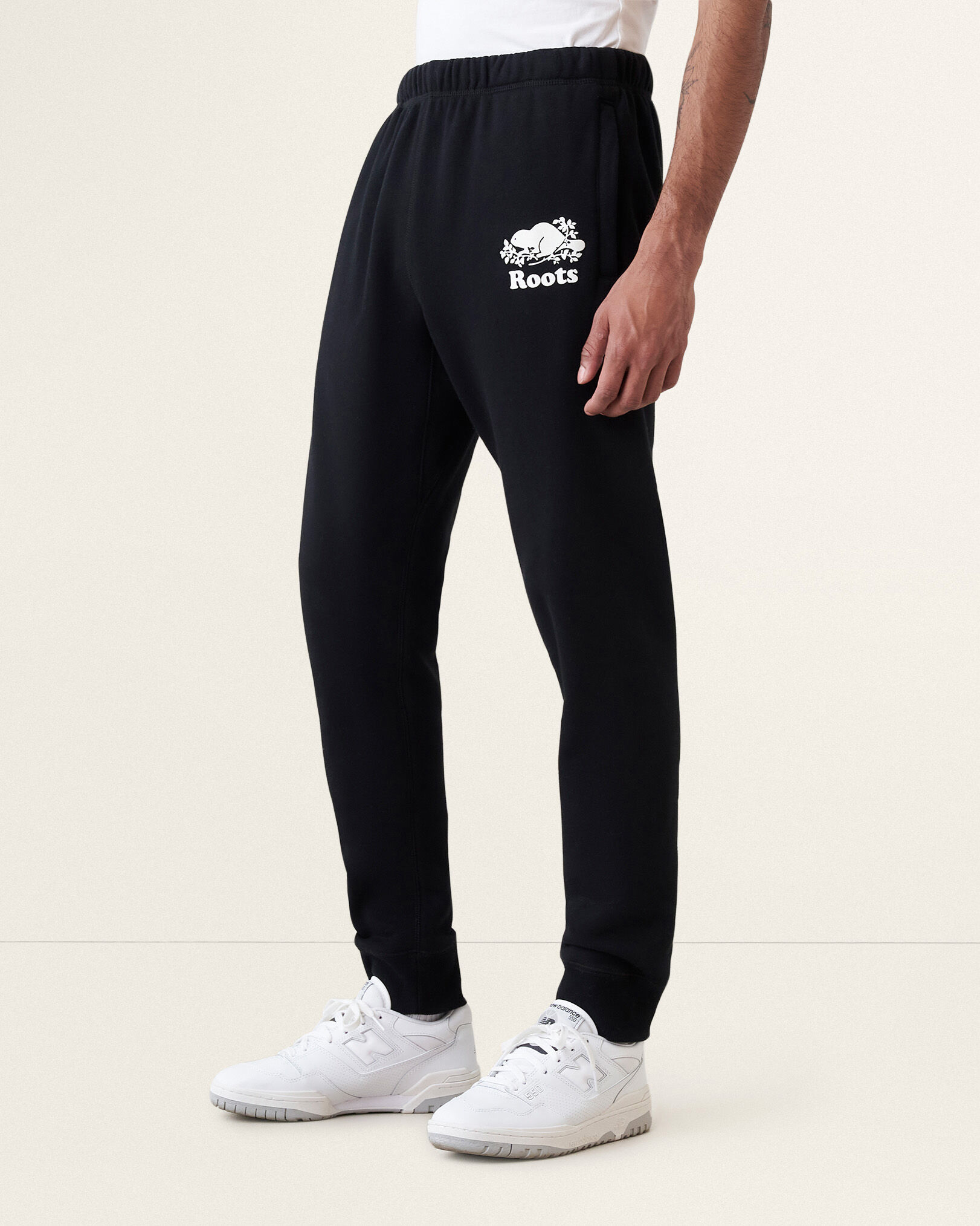 Roots Organic Park Slim Sweatpant Tall 32 Inch Inseam