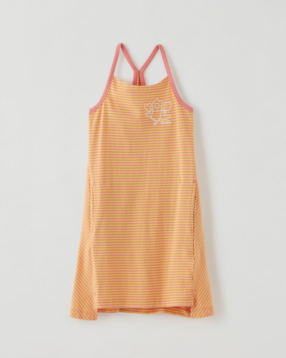 Girls Camp Stripe  Dress