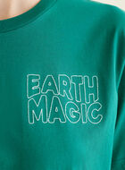 Womens Roots Embroidery T-Shirt
