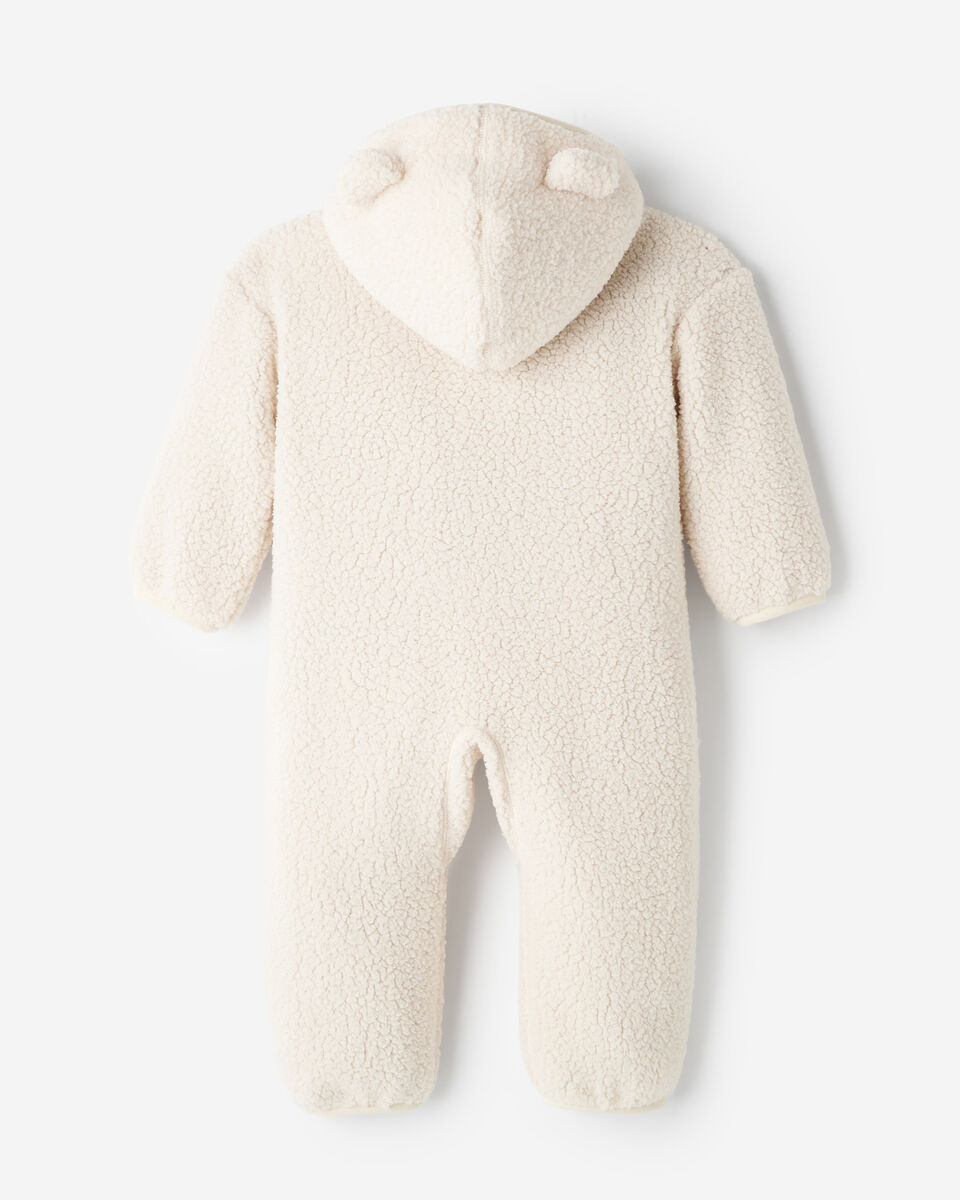 Barboteuse en molleton style mouton Alta pour bébés
