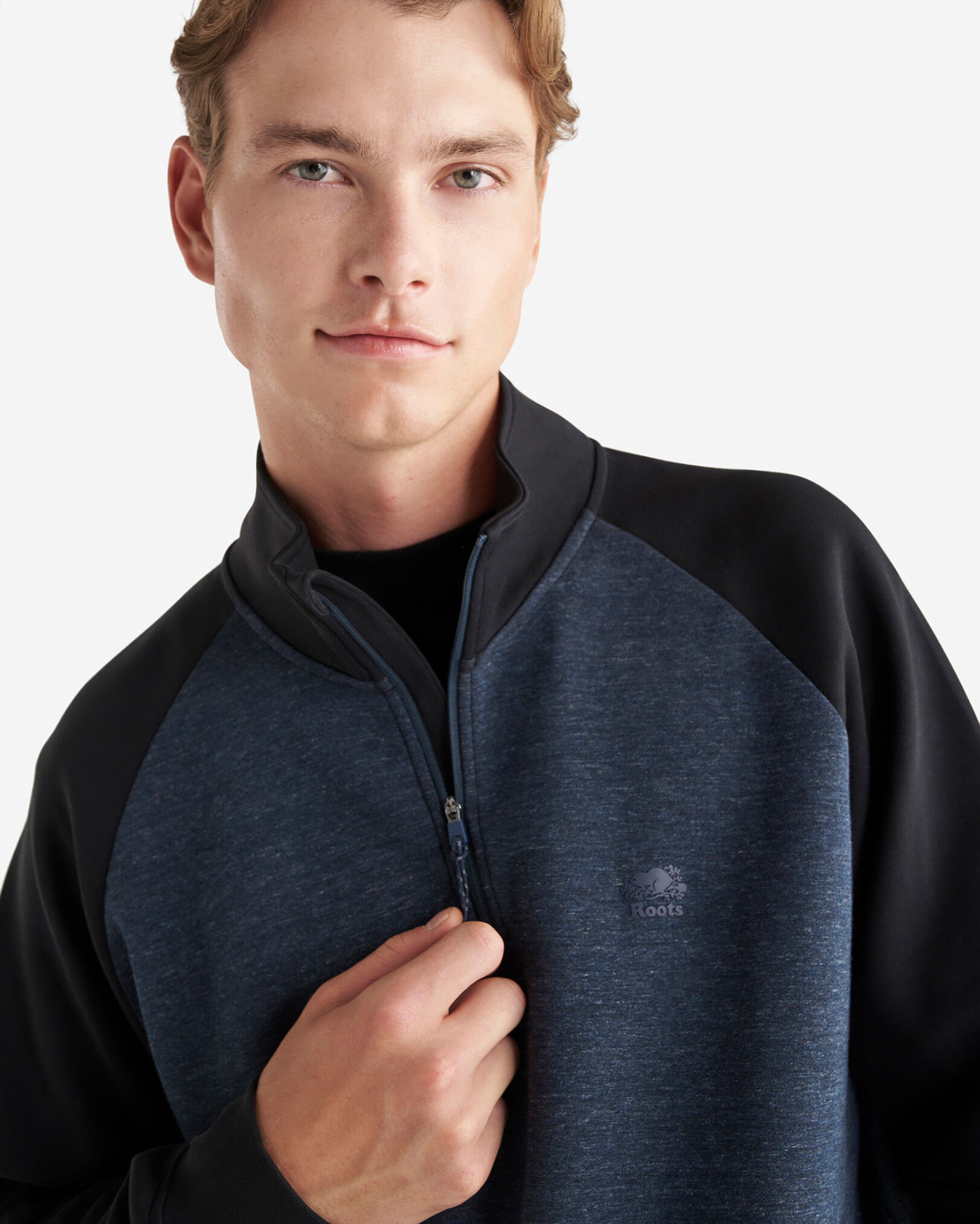 Recover Half Zip Stein
