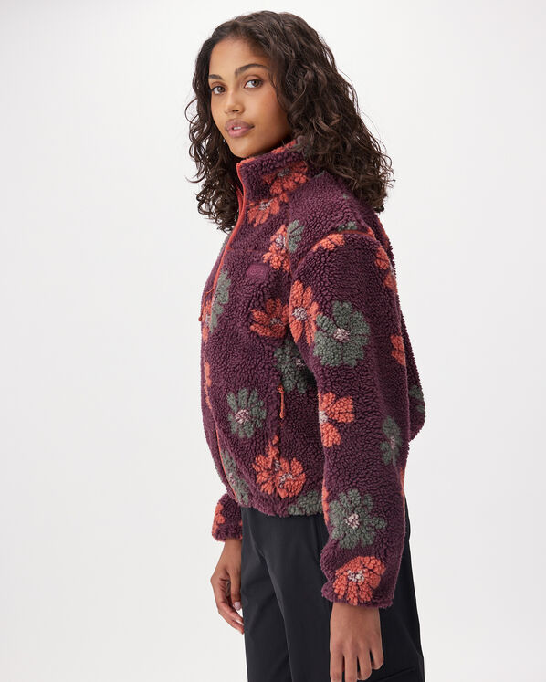 Blouson floral en mouton Alta