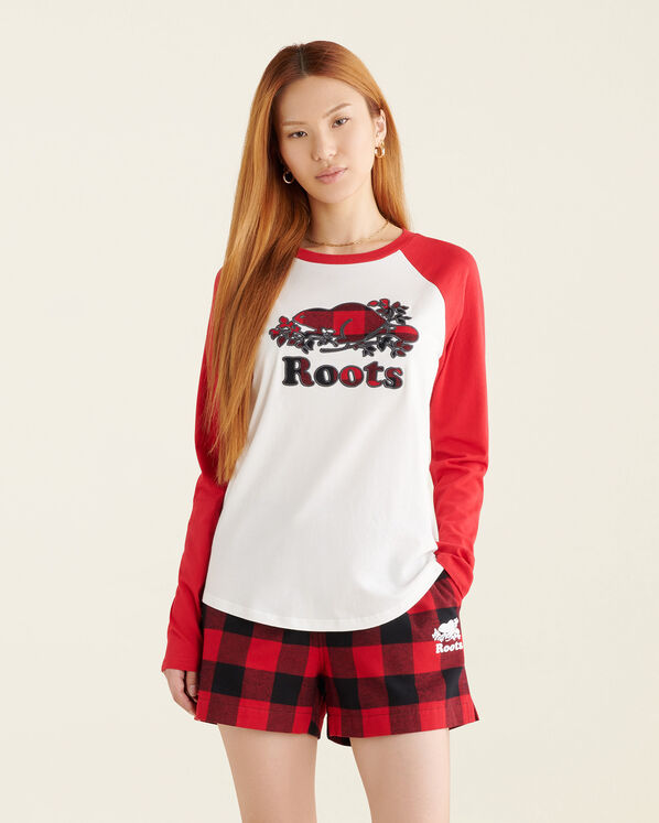 Womens Cooper Plaid Long Sleeve T-Shirt