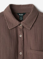 Isla Cotton Gauze Shirt Dress