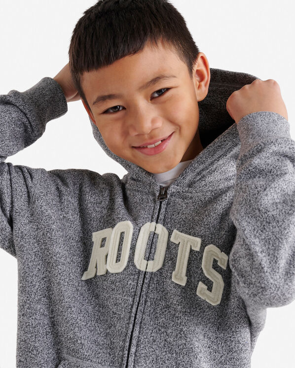 Kids Roots Applique Full Zip Hoodie Kids Roots Applique Full Zip Hoodie