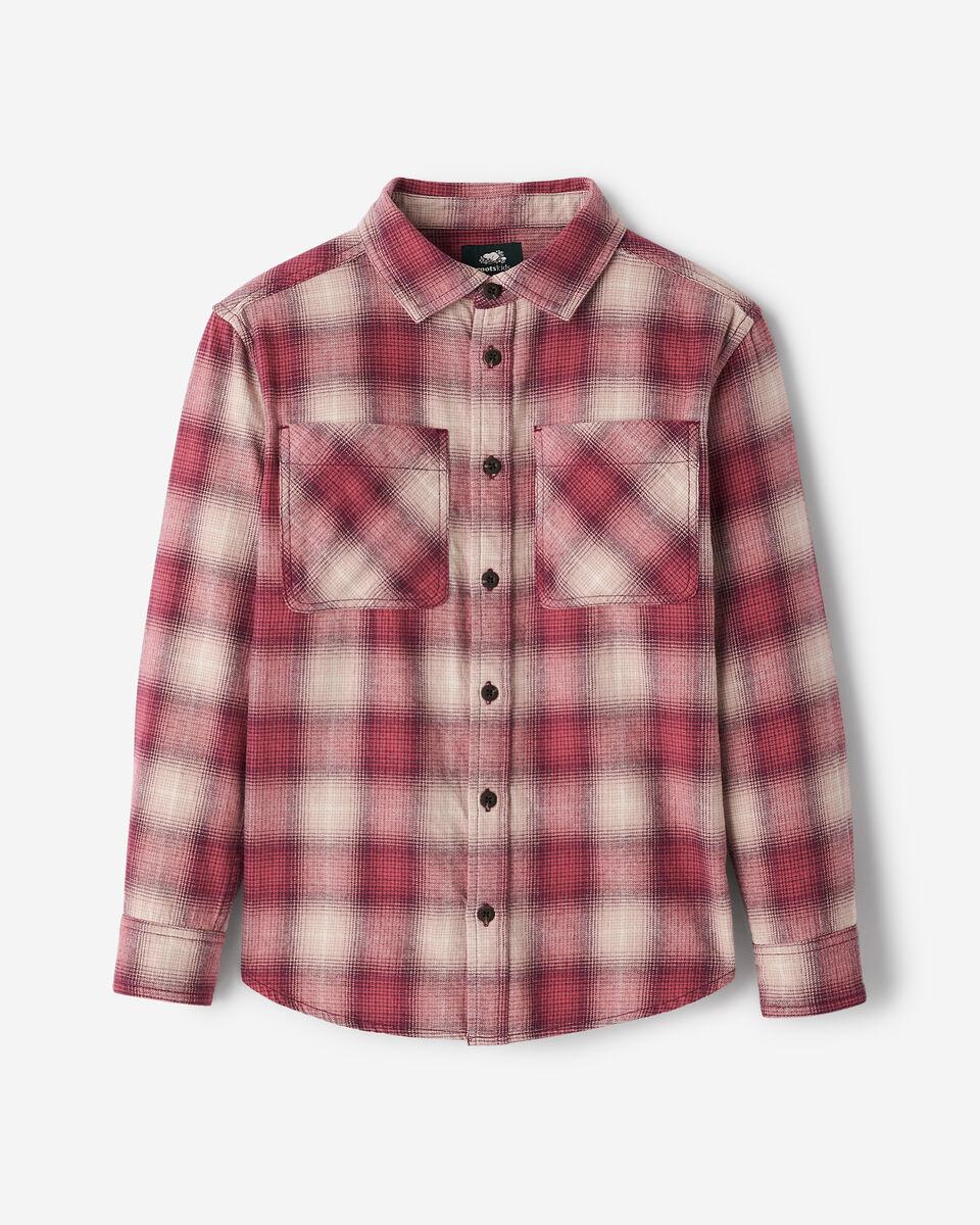 Kids Relaxed Plaid Shirt