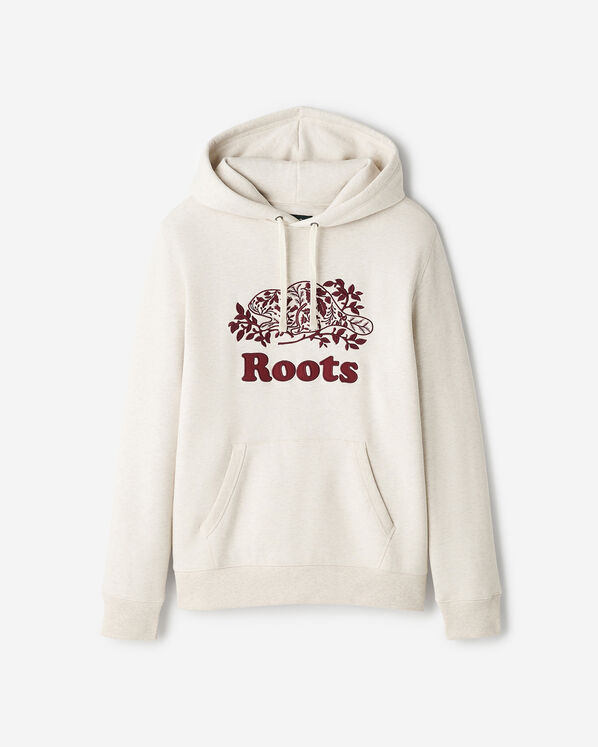 Organic Cooper Nordic Floral Kanga Hoodie