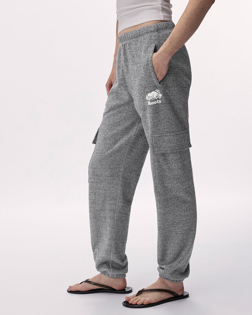 Pantalon cargo Cooper en molleton de coton bio