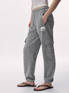 Pantalon cargo Cooper en molleton de coton bio