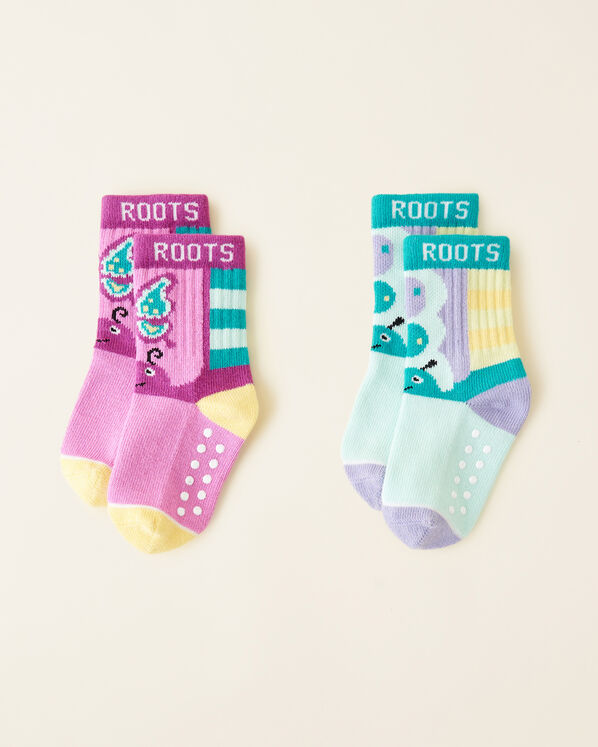 2 paires de chaussettes Bestiole étincelante pour tout-petits