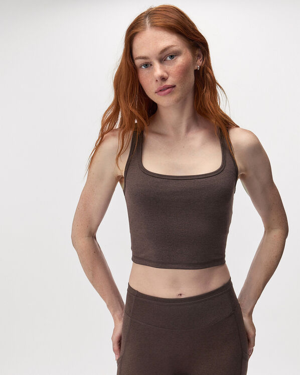 Active Knit Cropped Tank