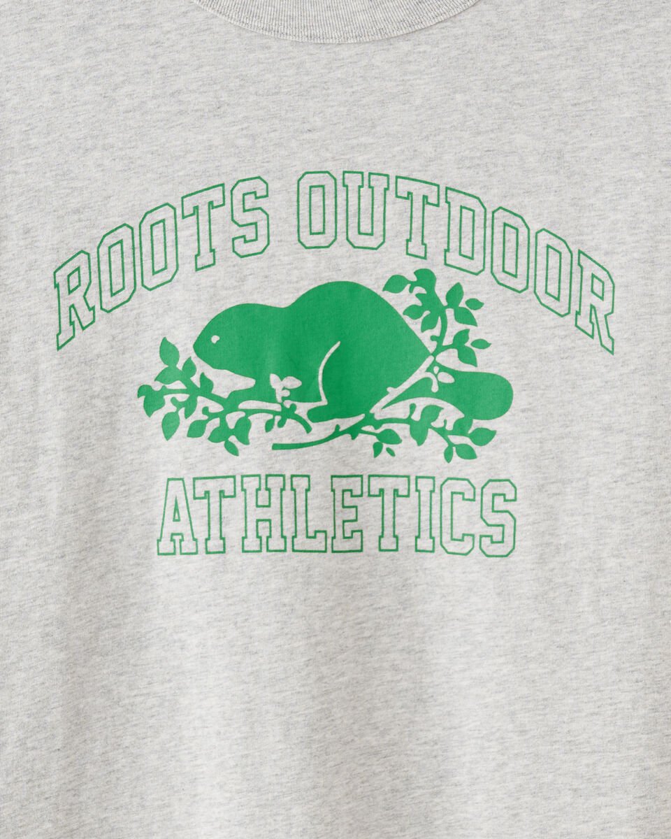 Roots Womens Outdoor Athletics Stripe T-Shirt. 3