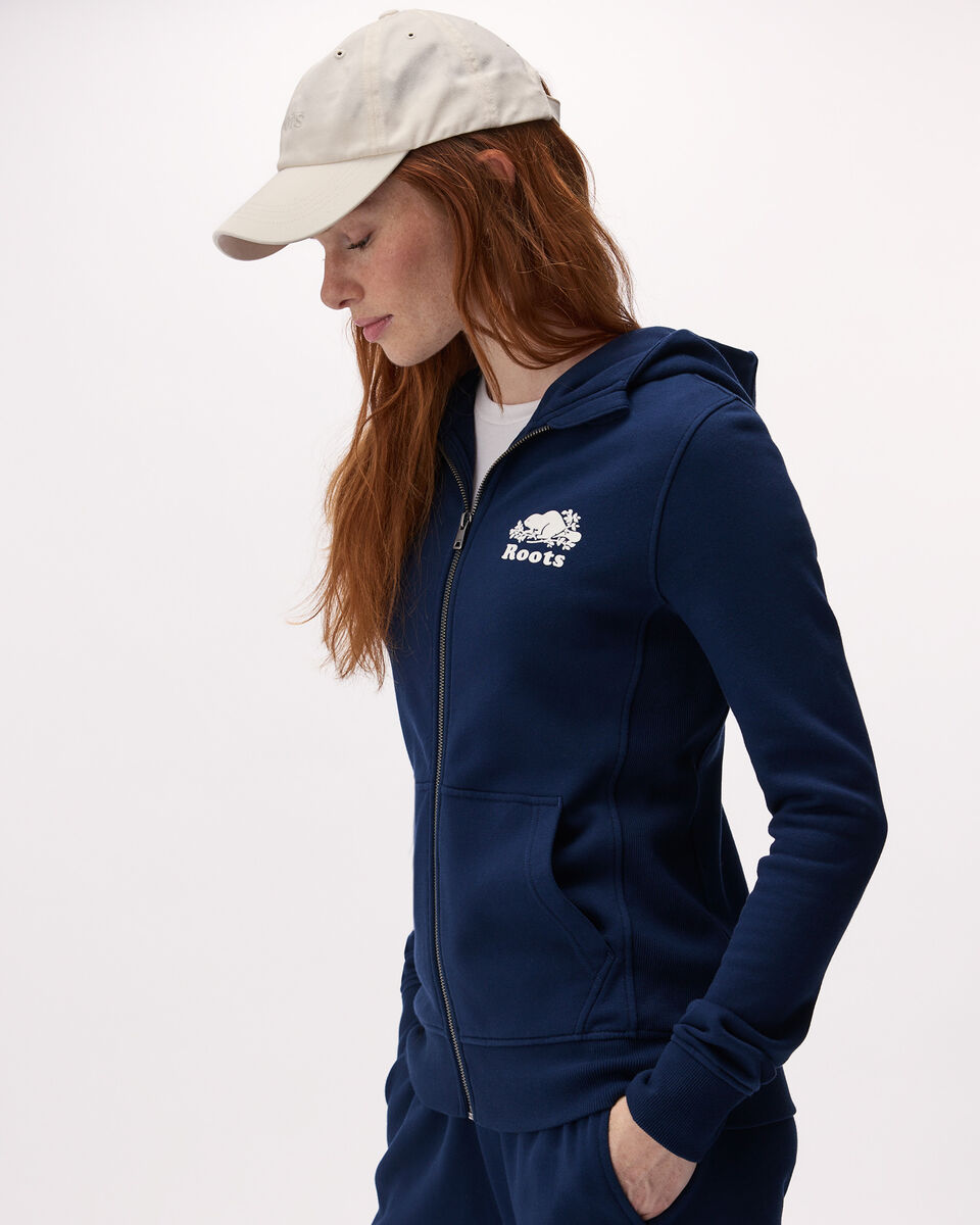 Organic Cooper Slim Full Zip Hoodie