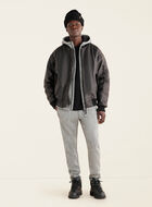 Sweater Fleece Zip Hoodie