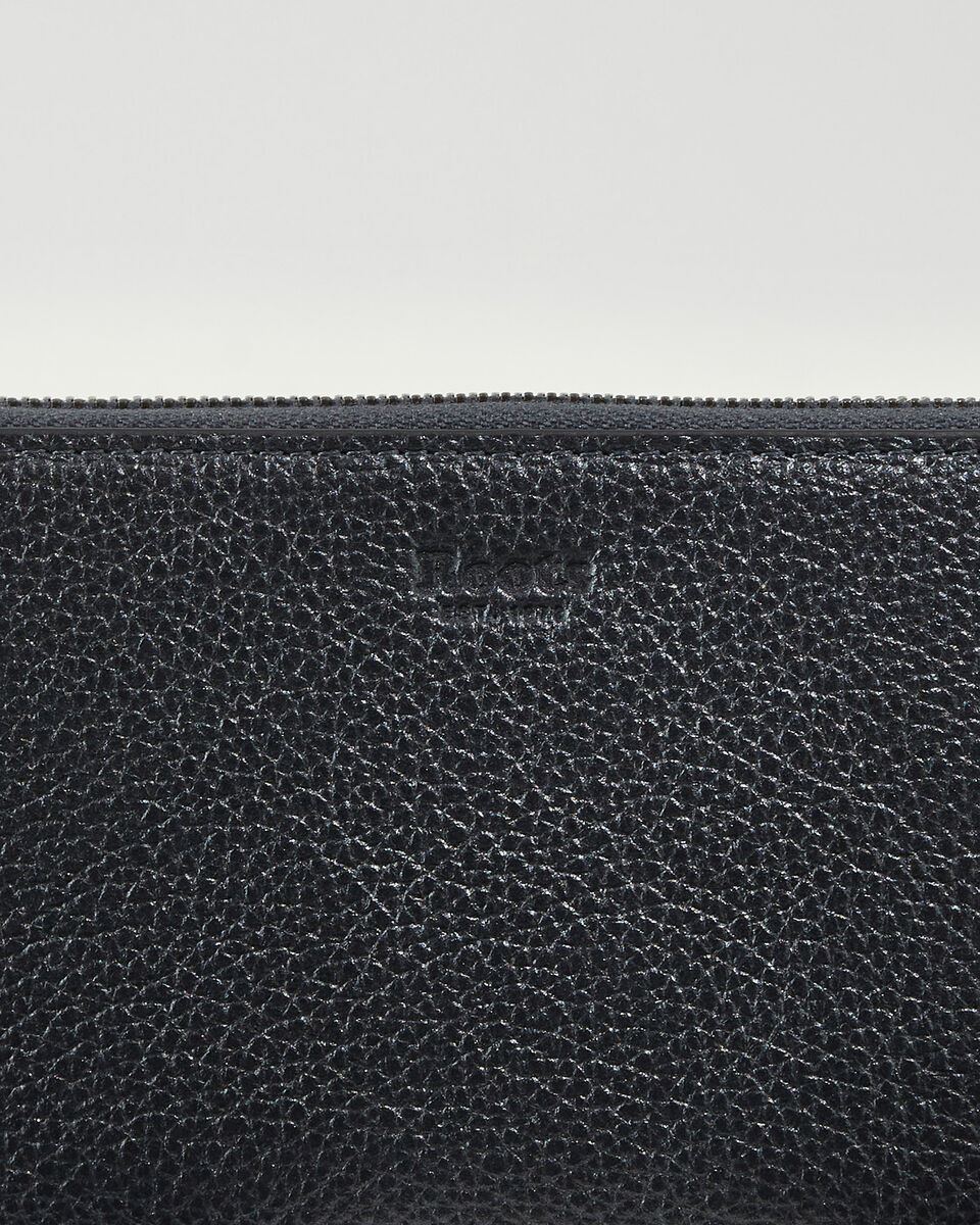 Zip Around Clutch Metallic