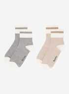Adult Cotton Cabin Ankle Sock 2 Pack