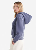 Chandail &agrave; capuchon en molleton nuage