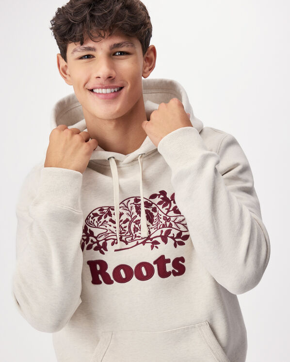 Organic Cooper Nordic Floral Kanga Hoodie